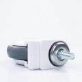 5 inch threaded stem movable trolley wheel casters for hospital bed